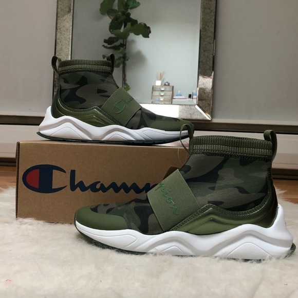champion rally print shoes